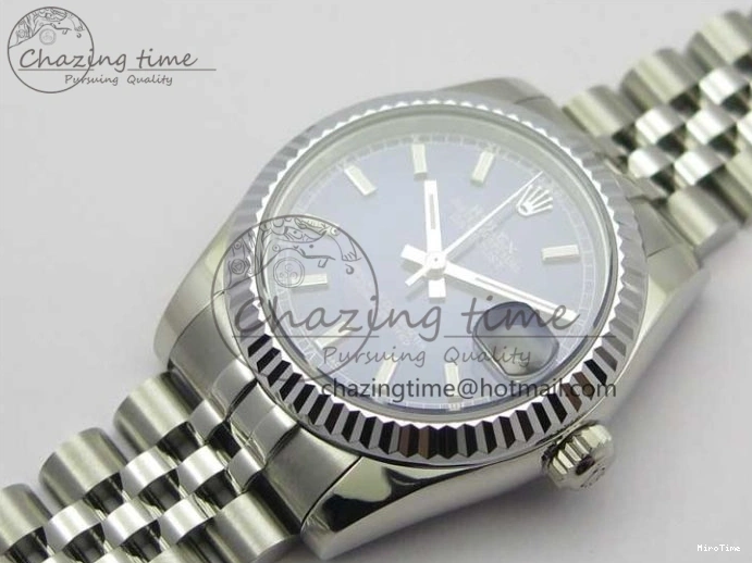 MiroTime 0227 Reliable Datejust 31mm 178274 SS GSF Best Edition Blue Stick Markers Dial on SS Jubilee Bracelet SEIKO NH05A 3048